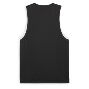 Maillot de Basketball Noir Homme Puma Core vue 2
