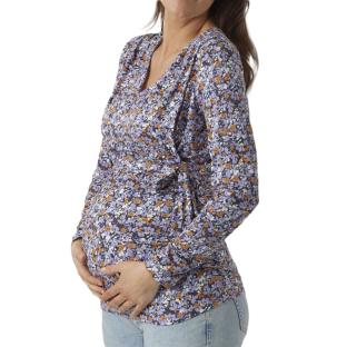T-Shirt Mauve Femme Mamalicious Asta vue 0