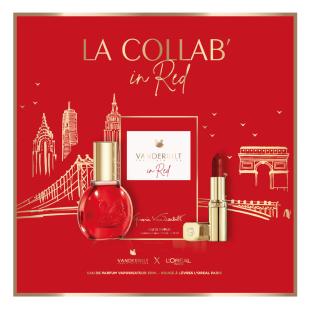 Coffret Parfum + Rouge à Lèvres l'Oréal x Vanderbilt pas cher