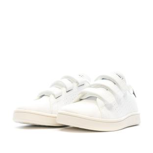 Baskets Blanches Garçon Adidas Advantage Cf C vue 0
