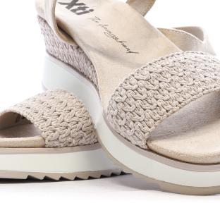 Sandales à Talon Beige Femme XTI 143857 vue 7