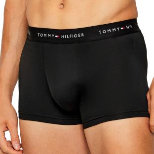 x3 Boxers Noir Homme Tommy Hilfiger Trunkss Dtm vue 0