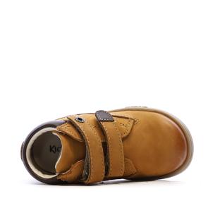 Bottillons Camel Garçon Kickers Tackeasy vue 0