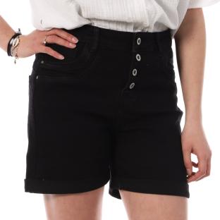 Short Noir Femme Monday Premium Long Please vue 0