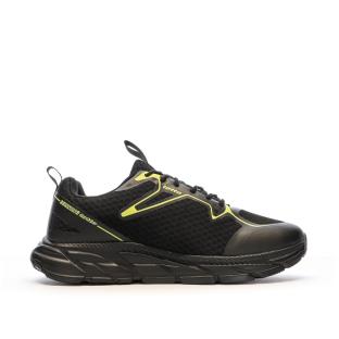 Baskets Noir/Jaune Noir Homme Lotto Thirty4 vue 2