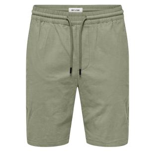 Short Kaki Homme Only & Sons Capri pas cher