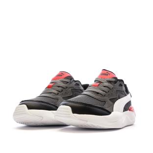 Baskets garçon Puma X-Ray Speed Gris/Blanc/Rouge – Performance et style vue 6