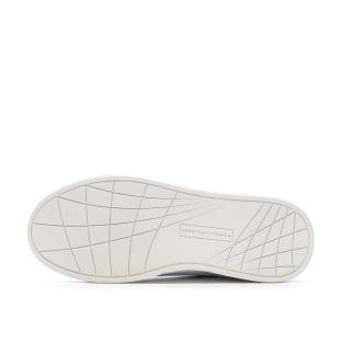 Baskets Blanches/Bleu Femme Tommy Hilfiger Sporty vue 3