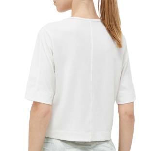 T-shirt Blanc Femme Calvin Klein Jeans 108 vue 2