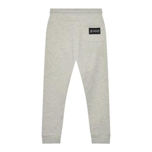 Jogging Gris Fille Calvin Klein Jeans Institutional vue 2