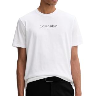 T-Shirt Blanc Homme Calvin Klein Jeans Standard vue 0