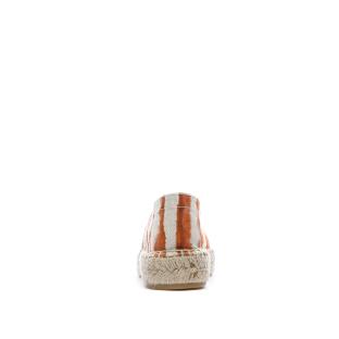 Espadrilles Orange/Beige Femme Pare Gabia Anaia vue 0