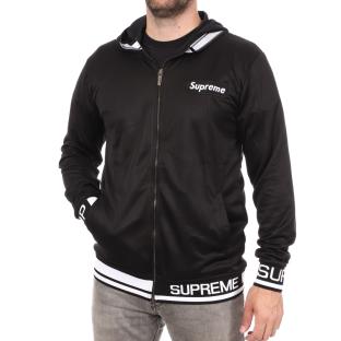Veste de survêtement Noire Homme Supreme Grip Shadow pas cher
