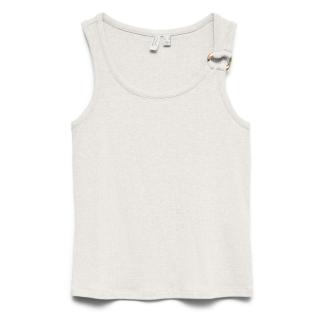 Débardeur Blanc Femme Vero Moda Kiki vue 0