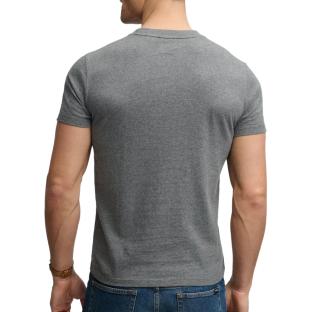 T-Shirt Gris Clair Homme Superdry Essential vue 0