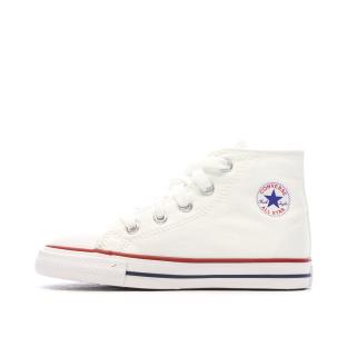 Baskets Blanches Garçon/Fille Converse Chuck Taylor All Star 7J253C vue 0