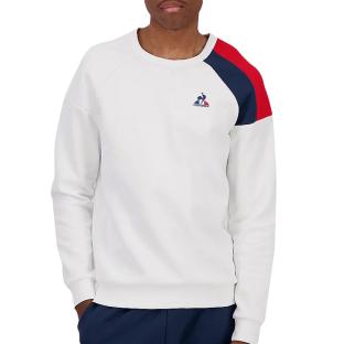 Sweat Blanc Homme Le Coq Sportif N°2 New Optical vue 0