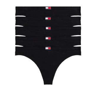 x5 Strings Noirs Femme Tommy Hilfiger Thong vue 2