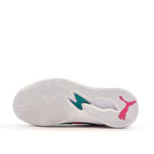 Chaussures de basketball Vert/Rose Homme Puma TRC Blaze Court Daytona vue 5