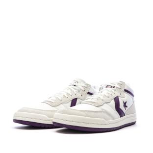 Baskets Blanc/Violet Homme Converse Fastbreak Pro vue 6