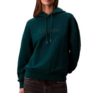 Sweat Vert Femme Calvin Klein Jeans French pas cher