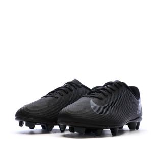 Chaussures de football Noires Garçon Nike Vapor 16 vue 6