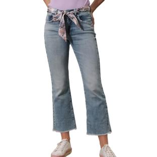 Jean Droit Bleu Femme Freeman Porter Palermo vue 0