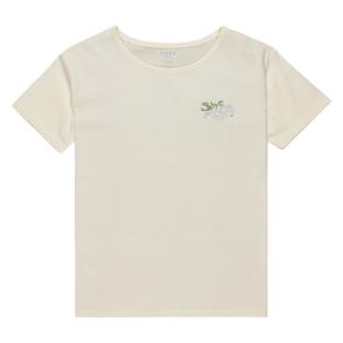 T-Shirt Ecru Fille Roxy Day And Night pas cher