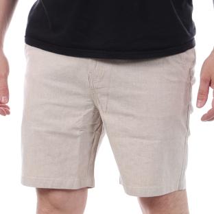 Short Beige Homme Teddy Smith linen pas cher