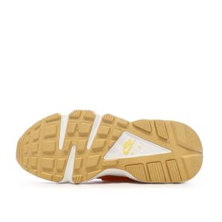 Baskets Oranges Femme Nike Air Huarache vue 5