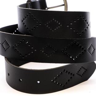 Ceinture Noir Femme Von Dutch CHARMSH vue 2