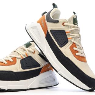 Baskets Beige/Orange Homme Kaporal Dolpi vue 7