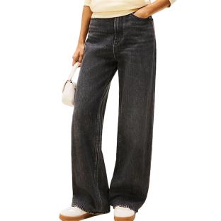 Jean Gris Femme Tommy Hilfiger Claire pas cher