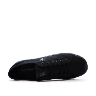 Baskets Noires Homme Calvin Klein Jeans Ess Vulc Low vue 4