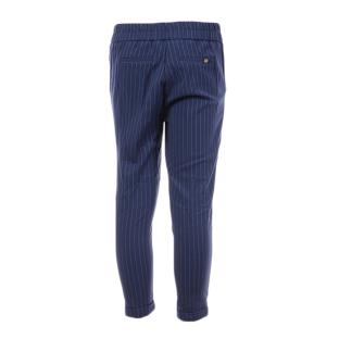 Pantalon Bleu à rayures Fille Teddy Smith Jog vue 2