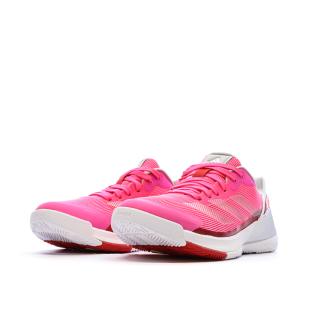 Chaussures de Running Rose Femme Adidas Crazyquick vue 0