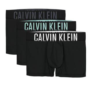X3 Boxers Noir/Bleu Homme Calvin Klein Jeans Trunk 3 vue 0
