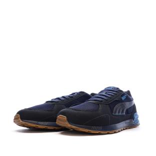 Baskets Marines/Bleu Homme Puma Graviton vue 6