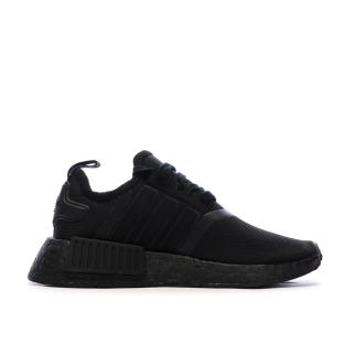 Baskets Noires Junior Femme Adidas Nmd_r1 vue 2