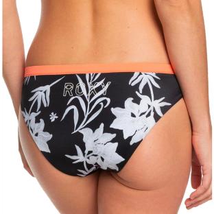 Bas de Bikini Noir/Blanc Femme Roxy Fitness 403789 vue 2