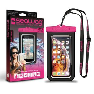 Pochette Etanche Universelle pour Smartphone Noir/Rose SEAWAG B3X pas cher