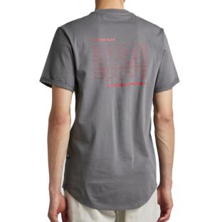 Camiseta G-Star Raw Lash Back Gris, Hombre ver 0