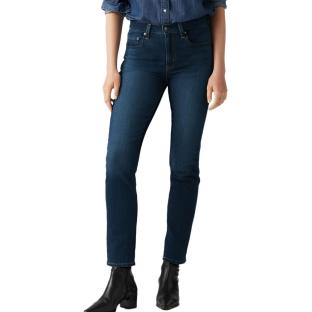 Jean 724 Bleu Femme Levi's High Rise Straight Dark In pas cher