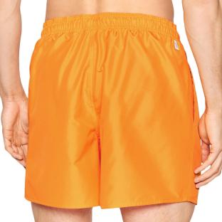 Short de bain Orange Homme Adidas Solid HA0375 vue 2