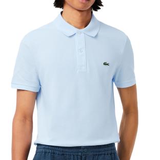 Polo Bleu Clair Homme Lacoste L1212 pas cher