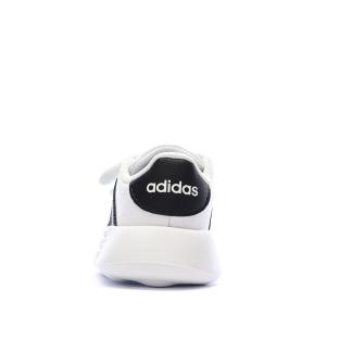 Baskets Blanches/Noires Garçon Adidas Grand Court 2.0 vue 0