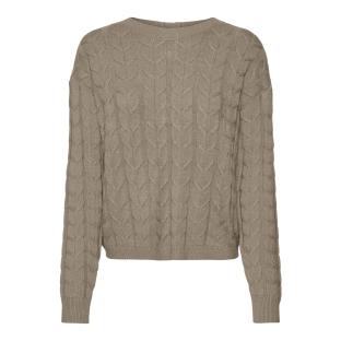 Pull Taupe Femme Vero Moda Tilda pas cher