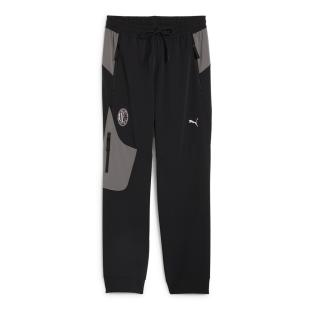 AC Milan Pantalon de survêtement Pre-Match Noir/Gris Homme Puma 2024/25 pas cher