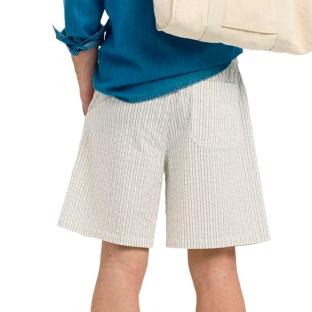 Short Blanc à Rayures Homme Selected Loose vue 2