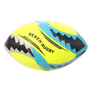 Ballon de Rugby Jaune Plage pas cher